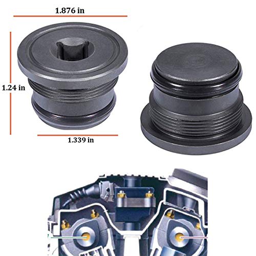 SENWEN For 9403 7.3L Ford Powerstroke OEM Oil Supply Rail End Oil