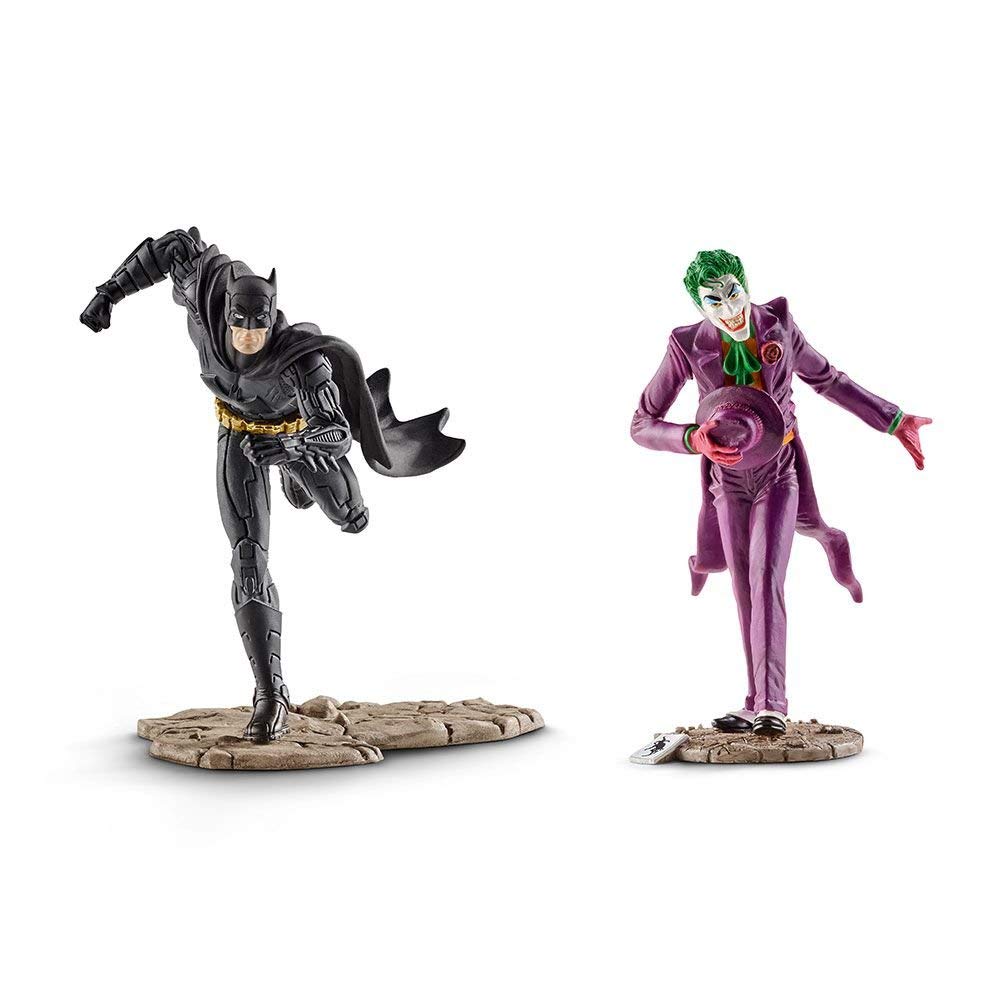 Schleich Batman vs. Joker Scenary Pack Figures
