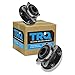TRQ Front Wheel Hub Bearings Assembly Set Compatible with 2001-2009 Volvo S60 1999-2006 S80 2001-2007 V70 2003-2007 XC70