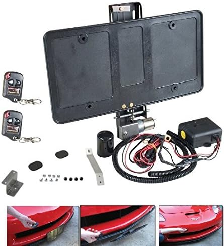 2006-2013 Corvette Z06 &amp; Grand Sport Powered Retractable License Plate Frame
