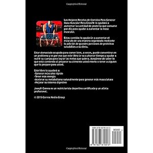 Las Mejores Recetas de Comidas Para Generar Masa Muscular Para Crossfit: Las comidas de alto valor proteico hacen que sea mas fuerte y mas rapido (Spa