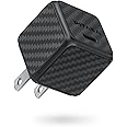 PITAKA 30W GaN iPhone USB C Charger (Black/Grey (Twill))