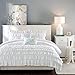 Intelligent Design Queen Comforter Set in White Finish ID10-020