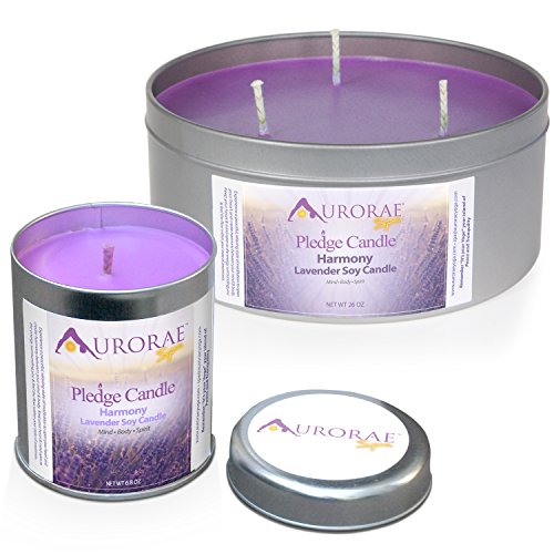 Aurorae Scented Soy Aromatherapy & Meditation Candle