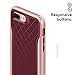 Caseology Apex for Apple iPhone 8 Plus Case (2017) / for iPhone 7 Plus Case (2016) - Burgundy