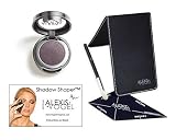 Best Eyeshadow Makeup Kit for Flawless Eye Makeup Application - Alexis Vogel Shadow Shaper Kit - Includes Shadow Shaper Eye Shadow Stencil, Mulberry Shimmer Eyeshadow, and Seamless Eye Shadow Brush - Easily Create Perfect Smokey Eyes and 3 Other Eyes