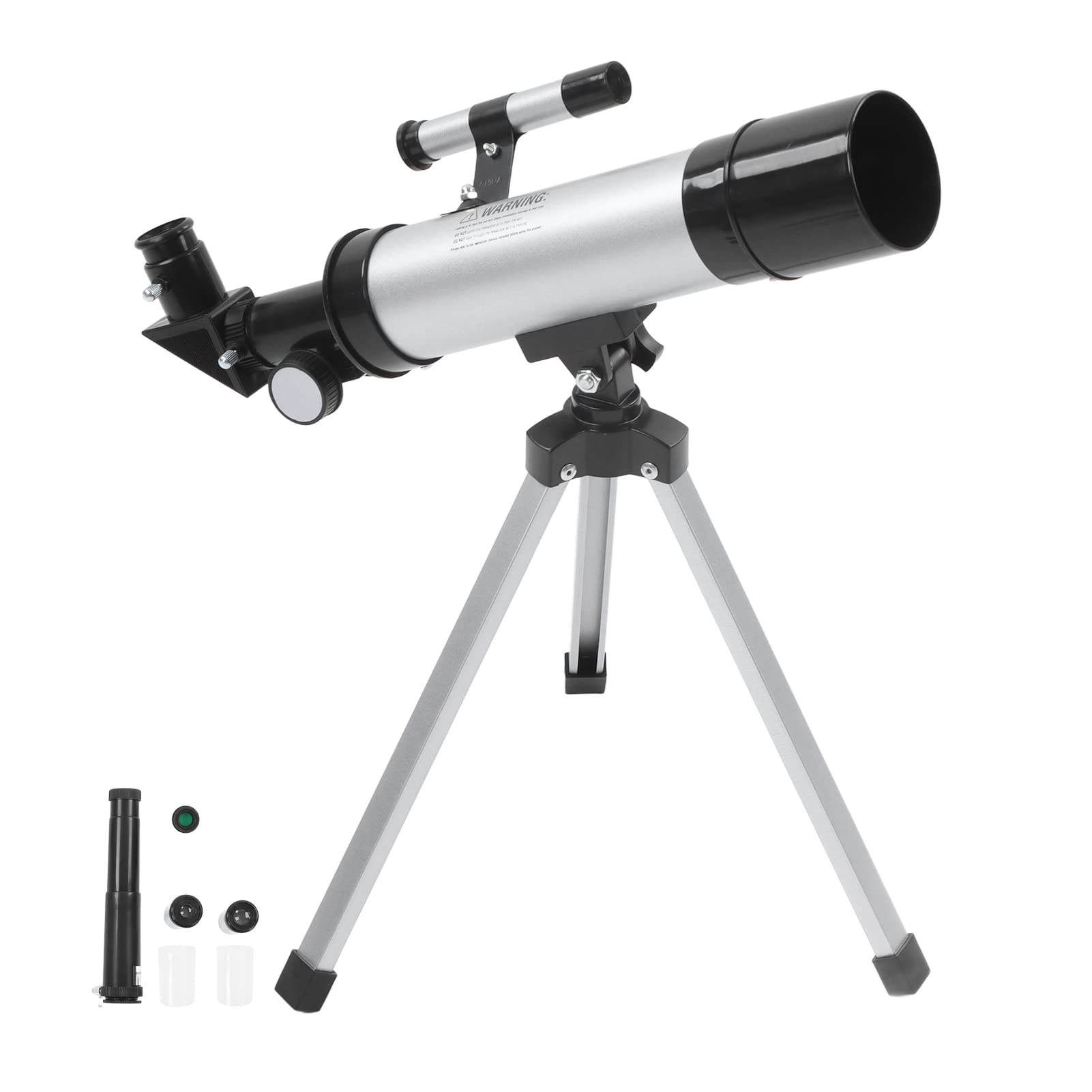 Kids Astronomical Telescope, 50mm Aperture 360mm HD Magnification Telescope Astronomical Refractor Telescopes with Tripod Portable Monocular Telescope for Astronomy Beginners/Adults/Kids