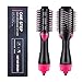 One Step Hair Dryer & Volumizer, Brush Curling Iron Curler Ion Ceramic Rotating Hair Dryer Comb Hair Dryer 110-220V Hair Styling Tool Curly Hair, Styling Comb, Straightening Brush Heating Ceramic Stthumb 1