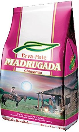 Madrugada - Nativa - Yerba Mate - Traditional - 35.27 Oz (PACK OF 01) | Erva-Mate para Chimarrão - Tradicional - 1kg