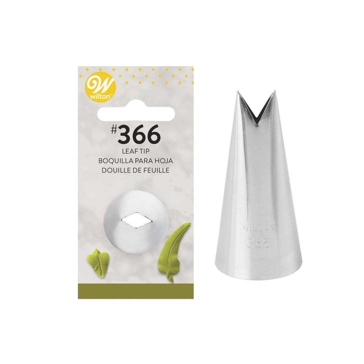 Wilton Large Leaf Piping Tip #366