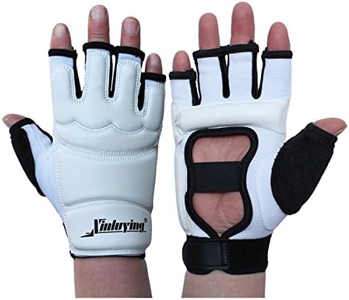 Xinluying Women Men Kids Punch Bag Taekwondo Sparring Grappling Fight Boxing Gym Training Gear Leather Gloves Mitts