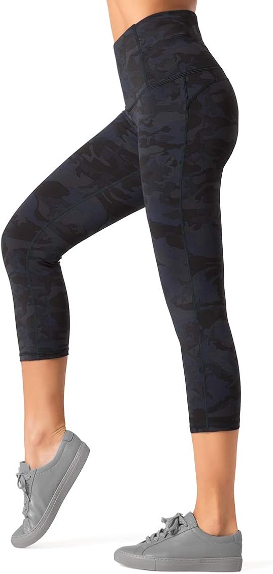 Dragon Fit Compression Yoga Pants Power Stretch Workout Leggings with High Waist Tummy Control: Clothing