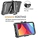 LG V30 Phone Case, Eofon Durable and Rugged Heavy Duty Case for The LG V30+ Comes with Multi-Use Belt Clip(Black)