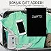 SWIFTIX Handheld Fabric Steamer with Fast Heat-Up and Automatic Shut Off Powerful & Compact Portable Garment Clothing Steamer for Travel & Home
