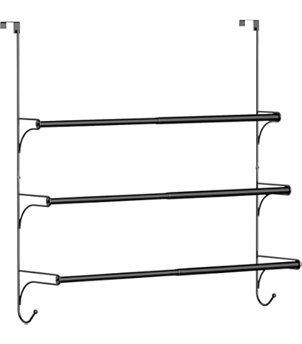 IDesign Twigz Over The Cabinet Towel Holder – Bronze, Steel, No Tools Needed, 5.6” X 2.4” X 9.7” - View #3