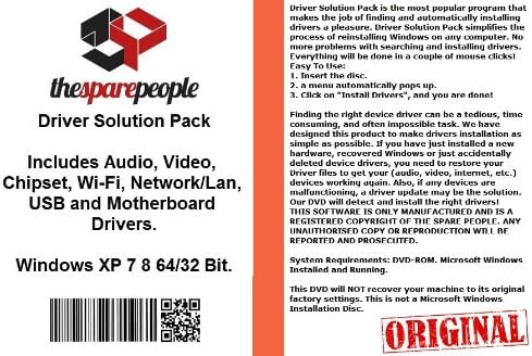 Driver Solution Pack For Toshiba Qosmio E15-Av101 Notebook/Laptop PC Series Installs Fix Audio Video Chipset Wi-Fi Network/Lan USB Motherboard Drivers- Windows XP Vista 7 8 32/64 Bit DVD Disk