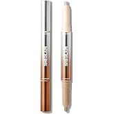 SHEGLAM Fine Line 2-in-1 Nose Contour &amp; Highlight Pen-05 Soft Tan
