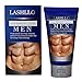 Hair Removal Cream for Men, Depilatory Cream, Natural Painless Permanent Thick Hair Removal Cream + Plastic Scraper, Used on Bikini,Underarm,Chest, Back, Legs and Arms for Men, 60ml