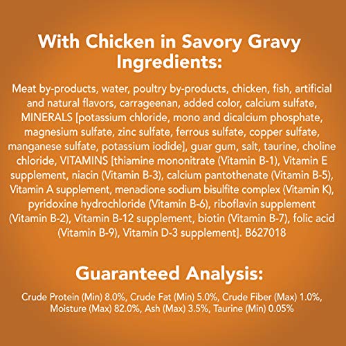 Purina Friskies Gravy Pate Wet Cat Food, Extra Gravy Pate With Chicken