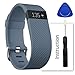 For Fitbit Charge Hr Band,Contains instructions,Perfect Charge Hr Band, Make Your Fitbit Charge Hr New Look(Slate, Large)