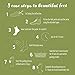 Foot Mask - Callus Removal Foot Pack - Foot Exfoliate Peel Based on Natural Extracts - Foot Peeling for Dry and Dead Skin (1 Pack)
