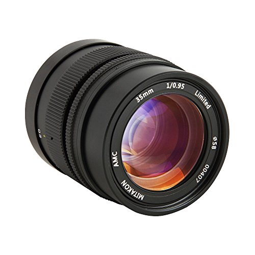 Zhigao Zhongyi Mitakon F0 95 35mm Large Aperture Lens for Olympus M43 Micro 43 Camera