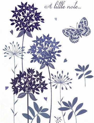 Notecard Pack - Alliums & Butterfly
