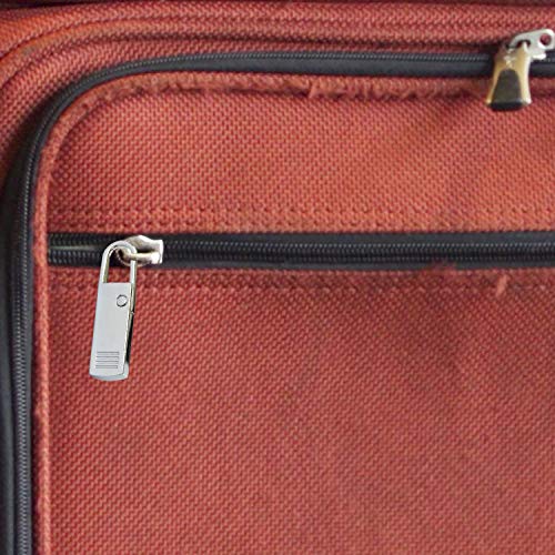 Zipper Pulls Tab Luggage Zippers Pulls Replacement Extension Metal Zippers Tag Handle Mend Fixer for Backpack and Suitcase