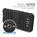 Galaxy A8 Case - MoKo Heavy Duty Rugged Dual Layer Armor with Kickstand Protective Cover for Samsung Galaxy A8 5.7 Inch 2015 Smartphone, BLACK (Not Fit Galaxy A Previous Generations)