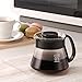 Hario V60 Glass Range Coffee Server, 360ml, Black