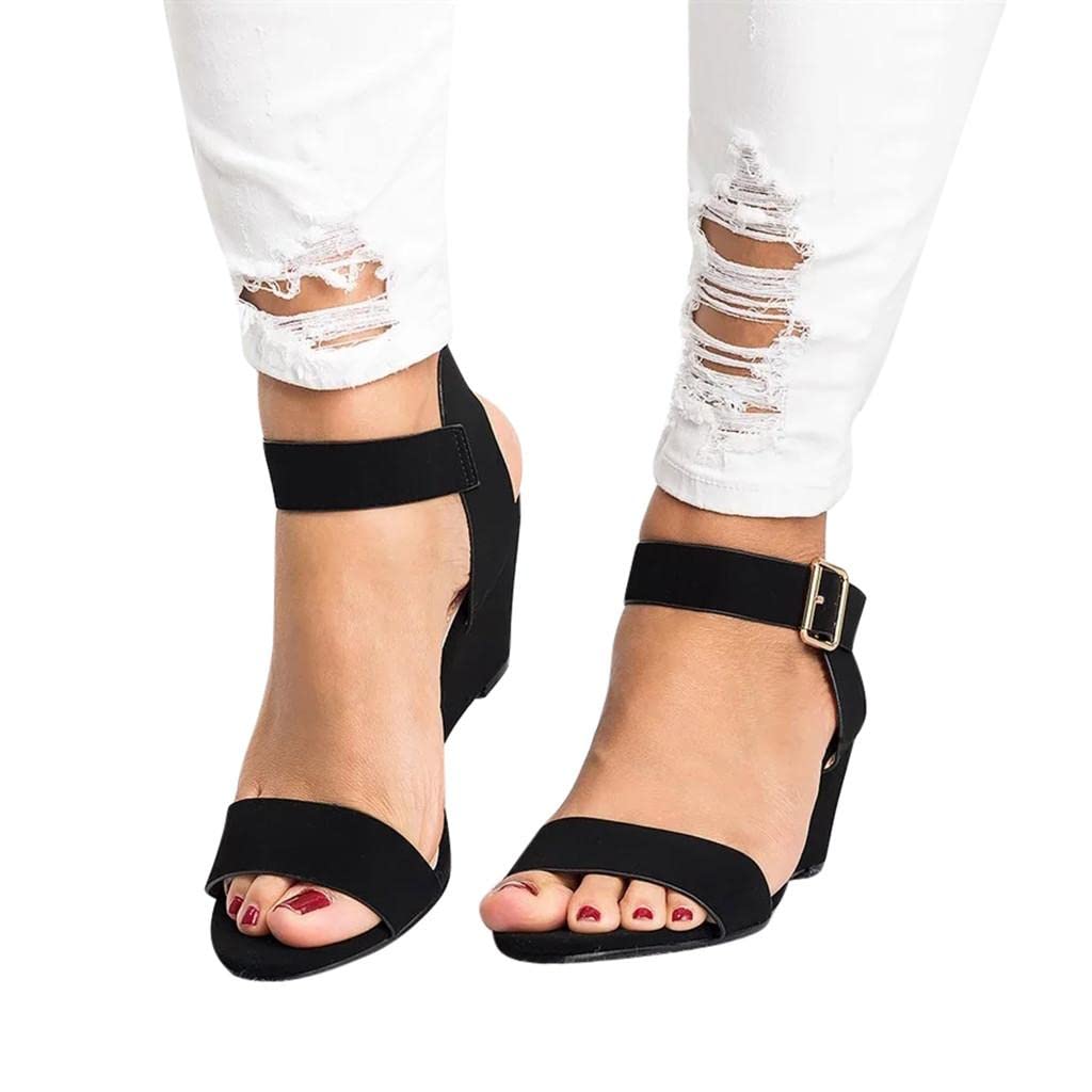 Gibobby Womens Espadrilles Sandals Wedge,Women's
