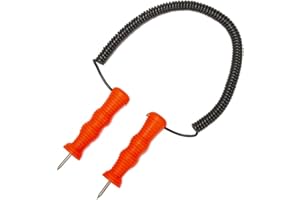 Retractable Ice Safety Picks for Fishing and Skating, ABS & High Carbon Steel, Lightweight Design