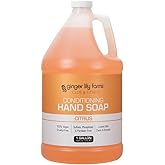 Ginger Lily Farms Club & Fitness Conditioning Liquid Hand Soap Refill, 100% Vegan & Cruelty-Free, Citrus Scent, 1 Gallon (128 fl oz)