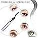 Heated Eyelash Curler, Electric Eyelash Curler, Eyelash Curler with Comb Design Lash Curler Long Lasting Curled Electric Heated Eyelash Curling Tool (1 Pack)