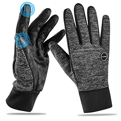 HOOMIL Winter Gloves for Men and Women, 2019 New Touchscreen Running Gloves Outdoor Sports Driving Cycling Windproof Warm Gloves