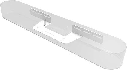 Amazon Com Beam Wall Mount Bracket White Includes Mounting Hardware Kit To Hang Your Soundbar Compatable With Sonos Beam Designed In The Uk By Soundbass Home Audio Theater