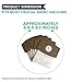Crucial Vacuum Replacement Crucial Swirl Micro Lined Vacuum Bags - Fits Crucial Swirl Vacuum, Sport Type S, SS-6 and Riccar SupraQuik RSQ-6 Models - Bulk (12 Pack)
