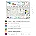 Magnetic Chore Chart for Multiple Kids - Magnetic Reward Chart - Includes Behavior Chart for Kids - Child Friendly Chores, Potty Training, Manners & Incentive Stars | Encourages Good Behavior
