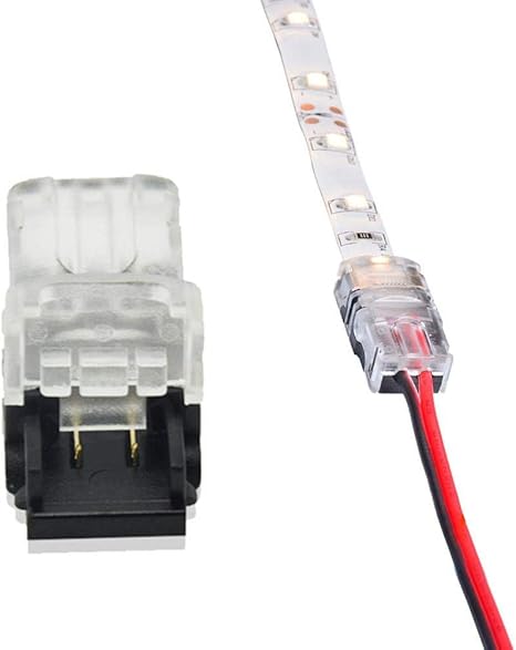 conector de tira de luz led