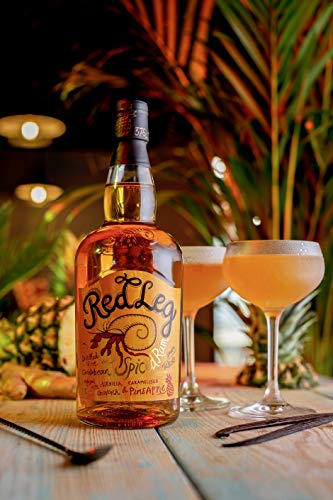 Red Leg Ananas Rum - 70cl - Exotisch, frisch, fruchtig, reichhaltig und typisch karibisch – Bild 4