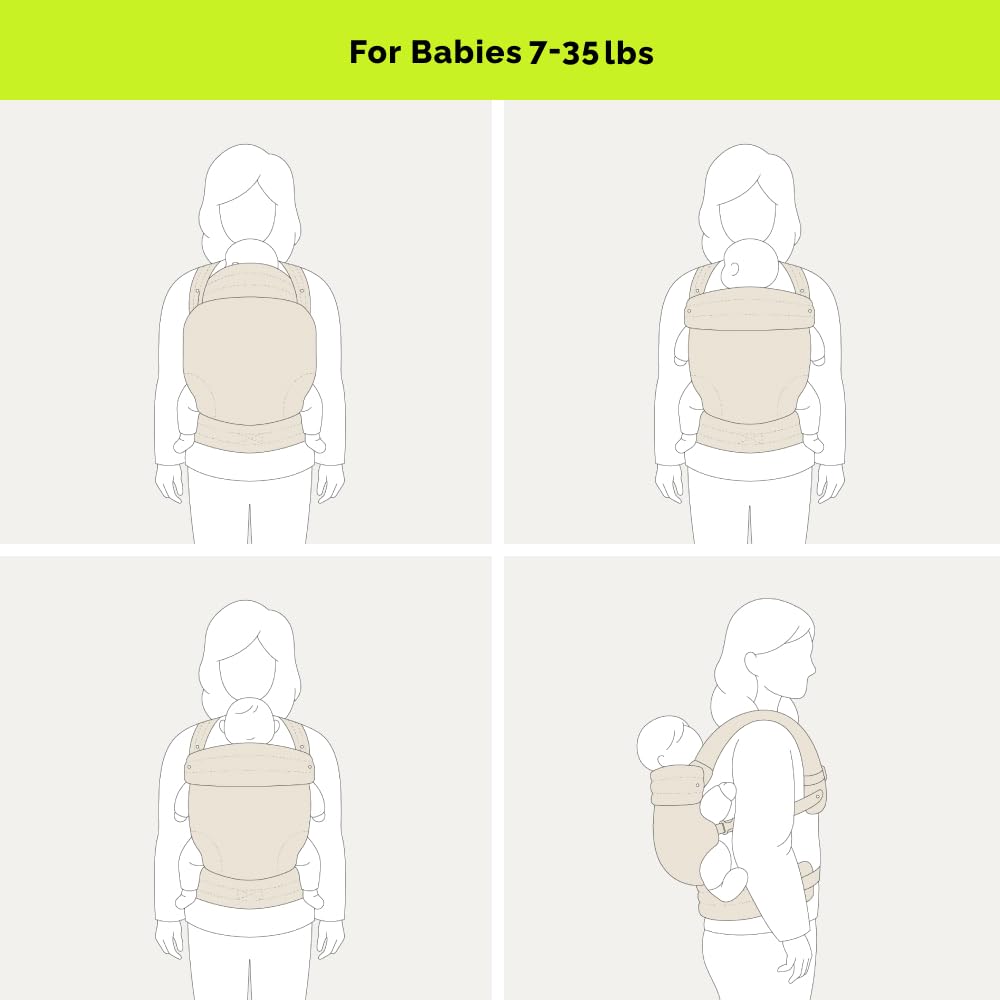 Baby Carrier Newborn to Toddler (Houndstooth)