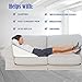 Splendoress Bed Wedge Pillow for Sleeping and Reading