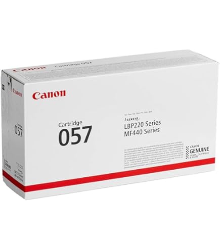 Amazon.com: Canon Genuine 057 High Yield Black Toner
