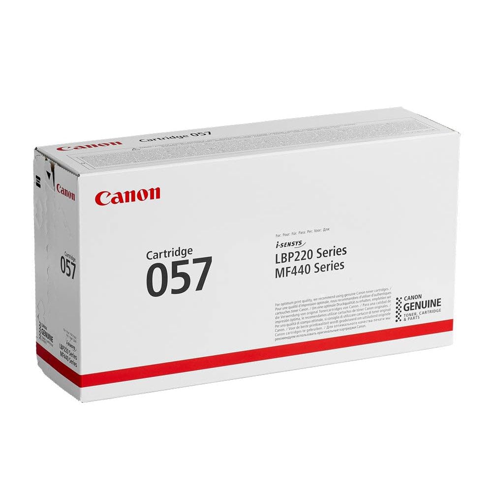 Canon 057 - Black - original - toner cartridge - for imageCLASS LBP228, LBP236, LBP237, MF455, i-SENSYS LBP233, LBP236, MF453, MF455
