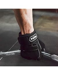 TClian 620 Men's Training Fitness Gym Gloves, Training Fitness Workout Wrist Wrap Workout Exercise