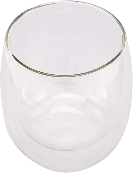 Amazon Co Jp Xigeapg 二層ガラスカップ 透明な断熱ガラスのコーヒーカップ パイレックスのグラス ホーム キッチン