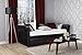 DHP Giada Upholstered Daybed/Sofa Bed with Trundle, Twin Size Frame,