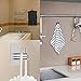 SKEMIX Self Adhesive Hooks,Heavy Duty Wall Hooks Coat Hooks Robe/Towel Hooks, 304 Stainless Steel Brushed Nickel Bathroom Kitchen Organizer (4-Pack)