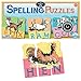 eeBoo Animal Spelling Puzzles, 10 puzzles, 3 pieces each
