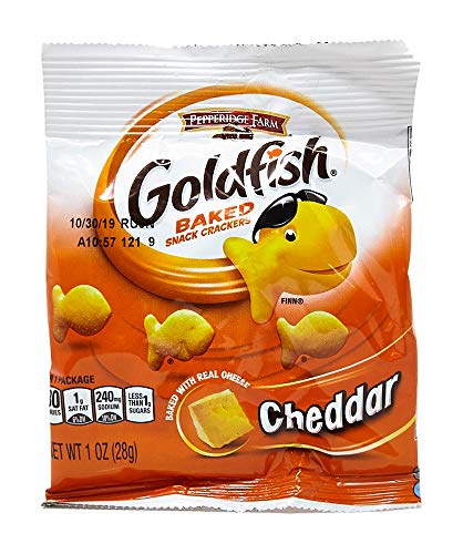 PEPPERIDGE FARM GOLDFISH, CHEDDAR, 1 OZ